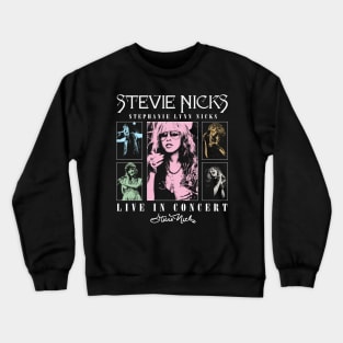 Stevie Nicks Vintage Rock Music 2023 Tour Live in Concert Crewneck Sweatshirt